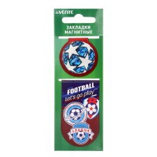 Magnetic bookmarks 2 pieces, Devente Play Football Blister 8065010