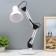 EXCHOUNCY Table lamp E27 40W white 14.5x14.5x53 cm Risalux