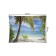 Decorative panel with photo printing "on the shore", horizontal, size 150x200 cm