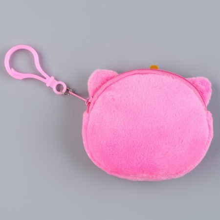 Purse baby soft "unicorn", 8 cm, pink color-2