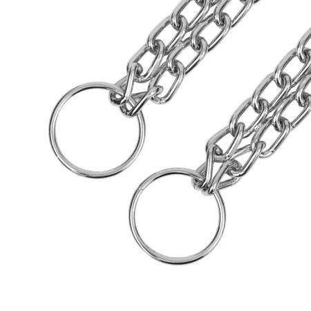 Collar - two -row metal strain, 75 cm, wire thickness 3 mm-2