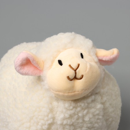 Soft toy "Sheep", 20 cm, white color-1