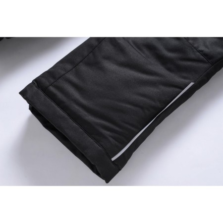 Ski pants for a boy, height 122 cm, black color-5