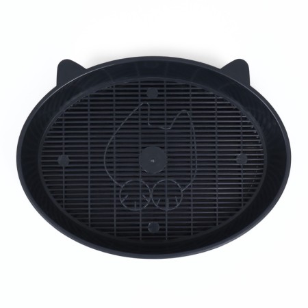 Toilet with a mesh "Kisa", 36 x 27 x 6 cm, gray mix