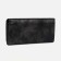Women's wallet on magnets, black color