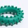 Toy "Ring with spikes No. 1", 5.6 cm, green