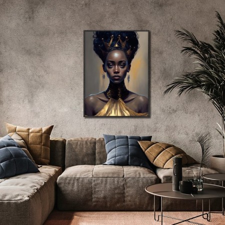 Reproduction of the painting "Diva Art", 58x78 cm, frame 20-010d-1