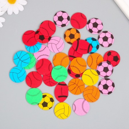 Decor for creativity EVA "balls" set 12 g 13x15 cm