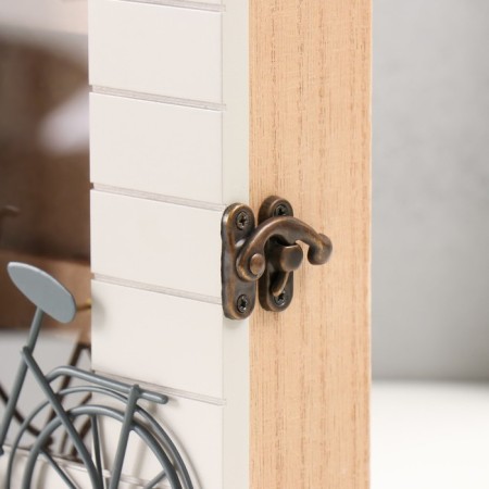 Klyuchnitsa tree 6 hooks "Bicycle at home" 22x5.5x28.5 cm-3