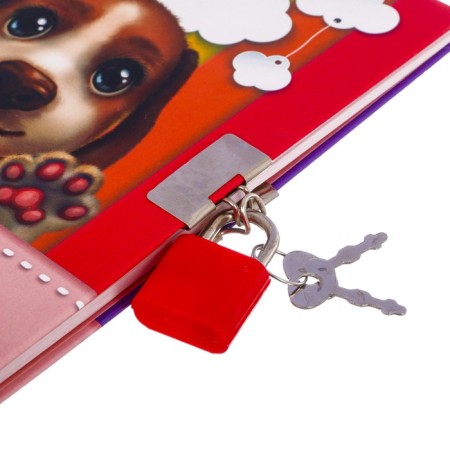 Notebook on the lock “My notebook”, A6, 50 sheets.-1