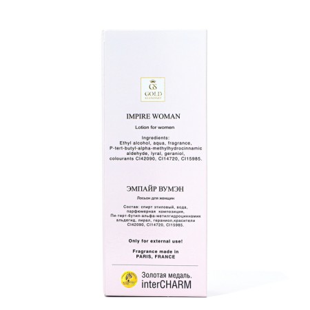 Lotion for women Gold Standart Impire Woman, 50 ml-2