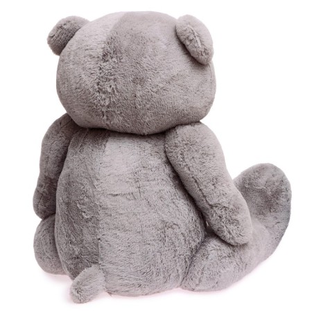 Soft toy "Grandfather Bear", gray color, 190 cm-2
