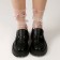 Carnival accessory, socks, white, butterflies