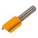 Frases groove Encor Prof 46016, straight, on wood, d = 8 mm, 16 x 20 mm