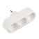 Tip electric rexant, 16 a, with salary, linear, white