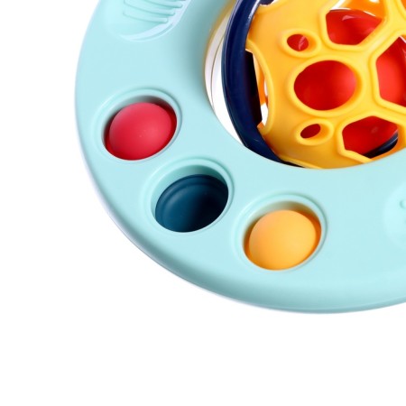 Baby "Ball", with a teether for teeth, mix-9