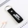Kezzle keychain to the leatherette "Real Man", 11 x 2.5 cm