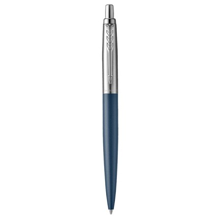 Ballic handle Parker Jotter XL K69 Matte Blue Ct M, stainless steel case, blue ink-2