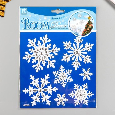 Decorative sticker ROOM Decor "Snow -Otin" 18x18 cm-2