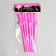 Tubes on a bacheloretterator, plastic, pink, 6 pcs