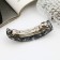 Halfish hair clip "Toliman" abstraction, 8 cm