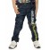 Pants for boys, height 116 cm, blue color