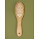 Massage comb comb 23*6.5cm bamboo/rubber white suspension/package QF