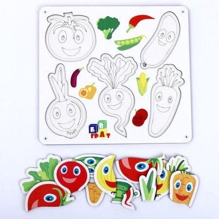 Sortier Puzzle "Vegetables"-3