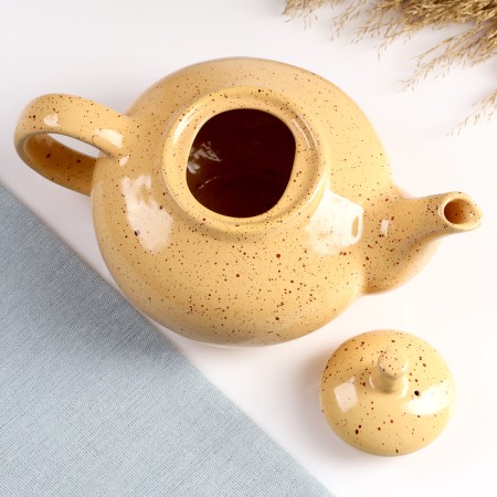 Teapot "Medium crumbs" 1l / 13x14cm, Karakum-4