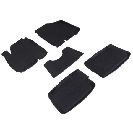 Rubber rugs with high side for Kia Soul 2009-2014