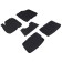Rubber rugs with high side for Kia Soul 2009-2014