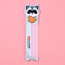 Расчёска-гребень фигурная «Енотик», BEAUTY FOX