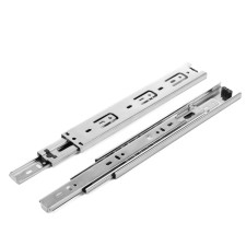 Ballic guides of complete extension, open installation, 42x250 mm, set. 2 pcs.