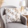 Decorative pillowcase 40x40 cm, Zigzags Beige, 100% cotton
