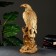 Figure "Eagle on Stone" 21x23x56cm