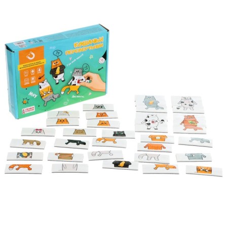 Magnetic game "Fit cowracks"-3