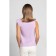 Female blouse, size 44, lilac color