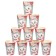 Paper glass "Happy Birthday!", 250 ml, cats aristocrats