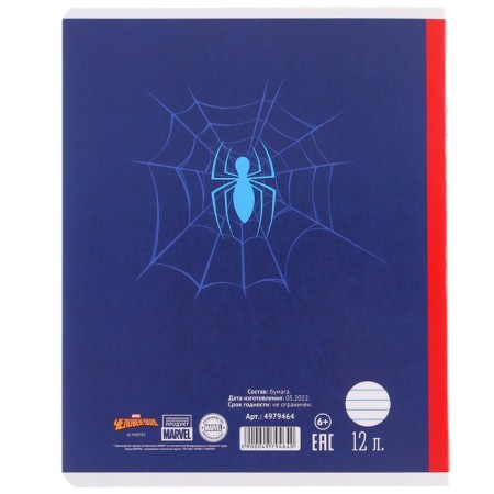 A set of first grader in the folder, spider-man, 40 items-27
