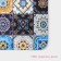 Bathroom and toilet rug “Bohemia”, mosaic, 40 × 60 cm