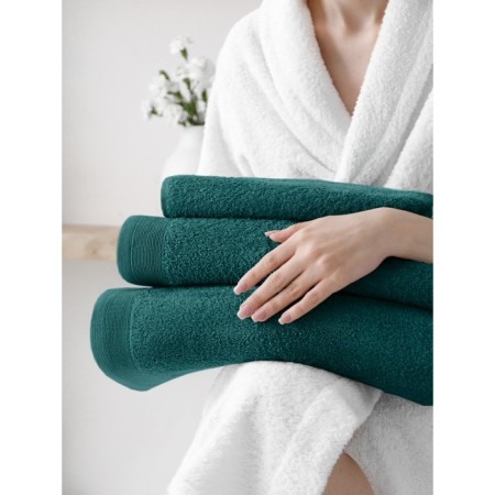 Trush Tensor Guten Morgen Emerald, 500 gr, size 100x150 cm, green color-5