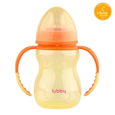 Drunker - children's impotion with the soft nose "Classic", 250 ml., With handles, color mix-8