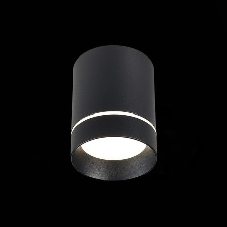 Ceiling lamp ST LUCE. ST115.432.07. 1x7 W, LED, 3000K, 490 LM, 7.9x7.9x10 cm, black color-1