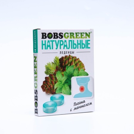 BOBSGEEN LENTERS FIGHT WITH Mentol, 10 pcs. packaged