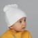 Kinderlitto Piccolino Kinderlitto kit, 2 items: hat, snood, age 3-6 months, color sugar