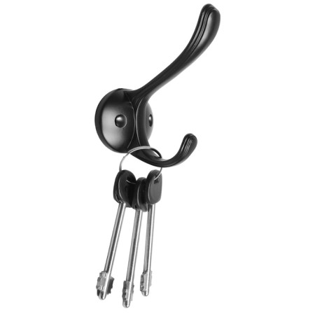 Furniture hook Cappio Arturo, two -rod, black-2