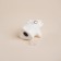 Set for spices ceramic SL Home "Easter rabbits", 2 items: Solonka 230 ml, list of 230 ml, white color