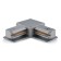 Corner Connector Elektrostandard, Track Rail Sl Surface, 72x72x17 mm, Gray color