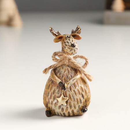 Souvenir Polystone "Losik with Bantik" MIX 4x4.5x8 cm-1
