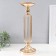 Summary metal per 1 candle d = 15 cm "Eliana" gold 15x15x47.5 cm